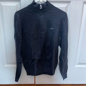 Vineyard Vines Cotton ¼ zip sweater, size XS, color Hyannis. New With Tags!